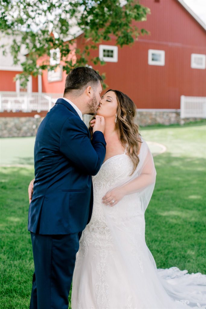 first look on your wedding day - michigan photographer