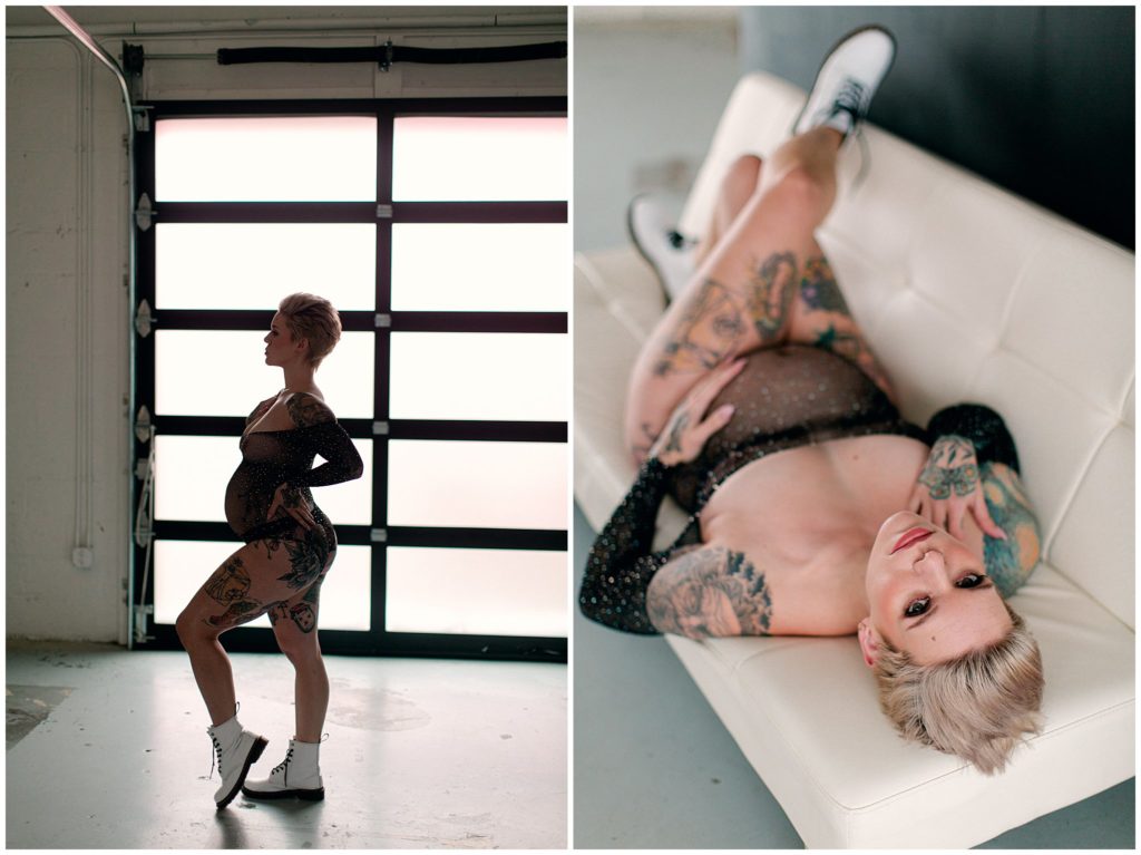 sparkly-bodysuit-doc-martins-maternity-boudoir-session-michigan-photographer