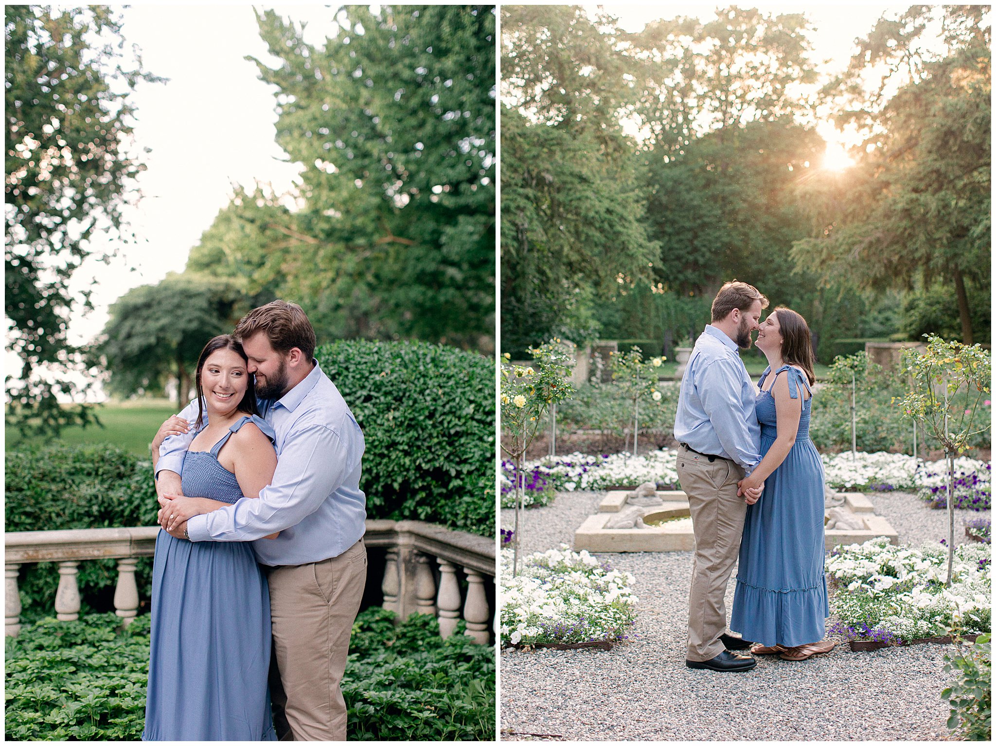 Edsel-Eleanor-Ford-House-garden-Engagement-Michigan-Photographer