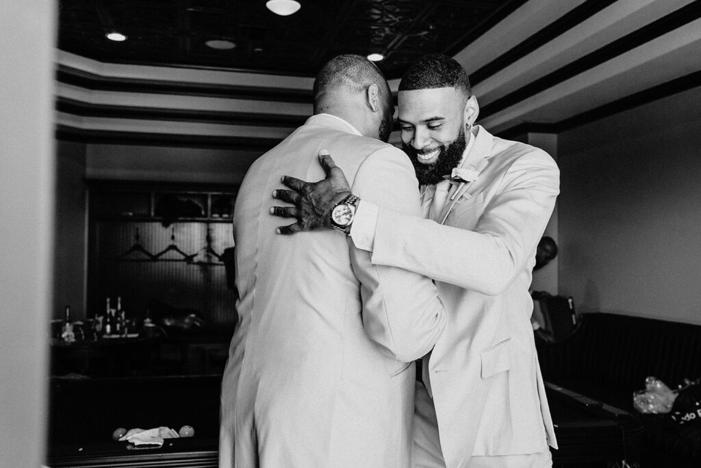 Groom Getting Ready | Knotting Hill Place Luxury Dallas Wedding Venue