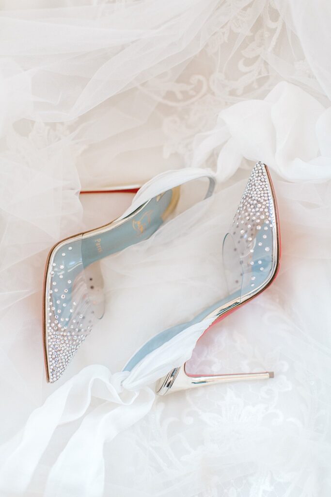 Bridal Shoes | Knotting Hill Place Luxury Dallas Texas Wedding Venue
