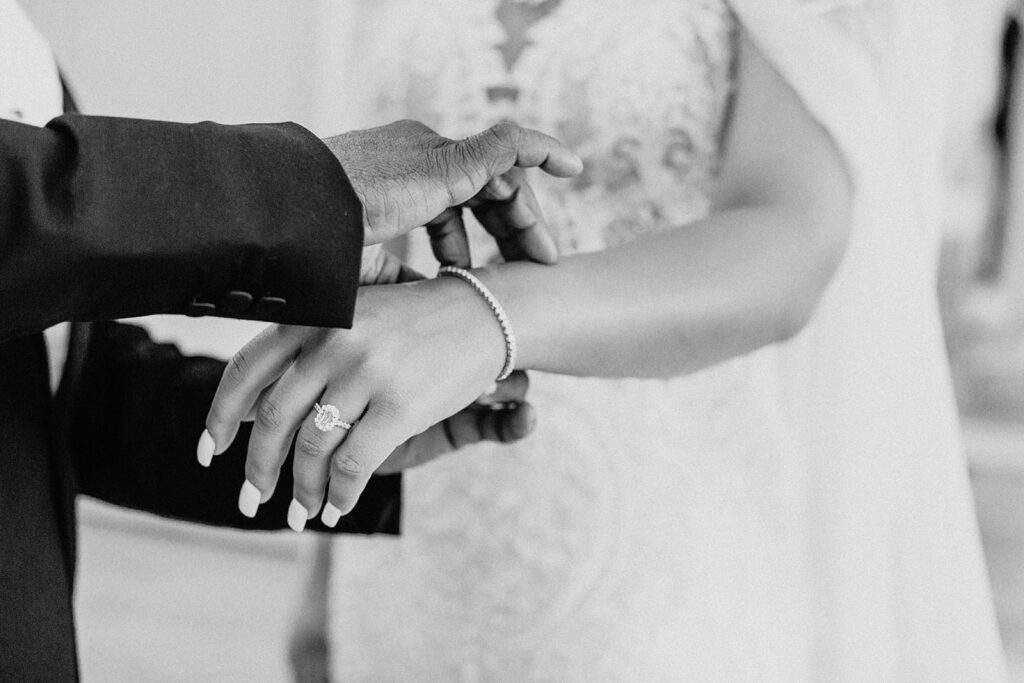 Bride Getting Ready | Knotting Hill Place Luxury Dallas Wedding Venue
