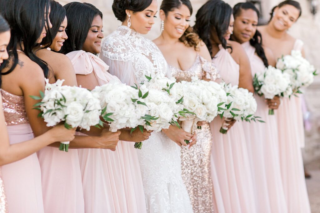 Bridal Party Portraits | Knotting Hill Place Luxury Dallas Wedding Venue