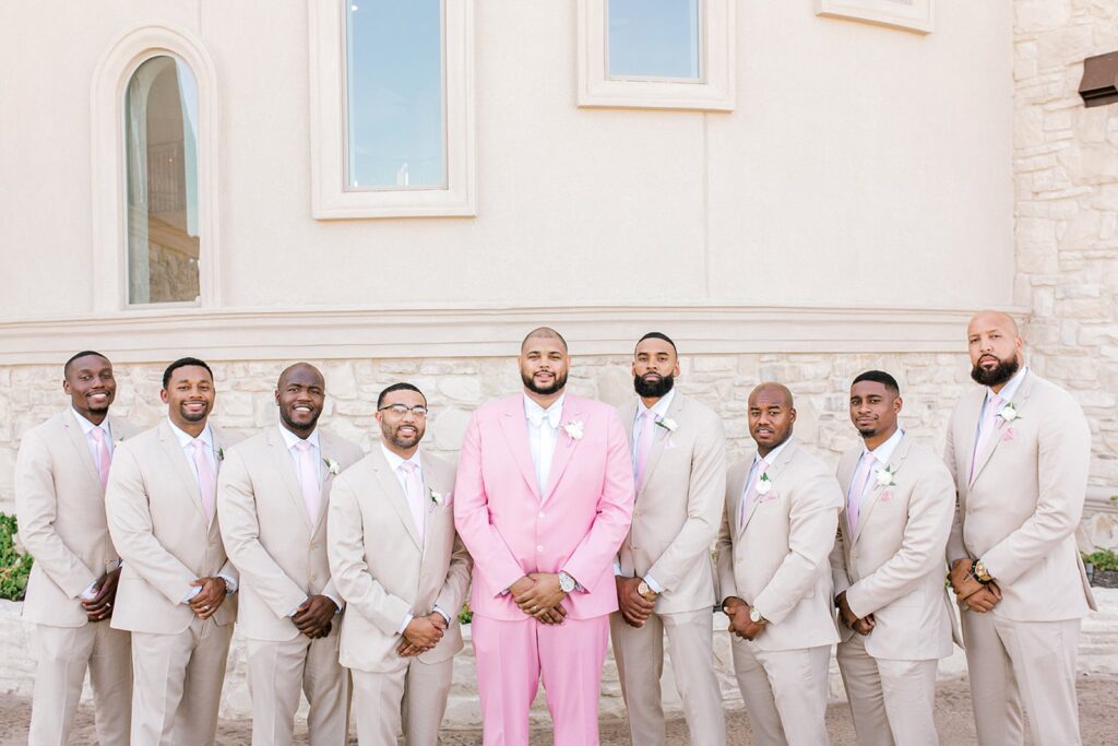 Bridal Party Portraits | Knotting Hill Place Luxury Dallas Wedding Venue