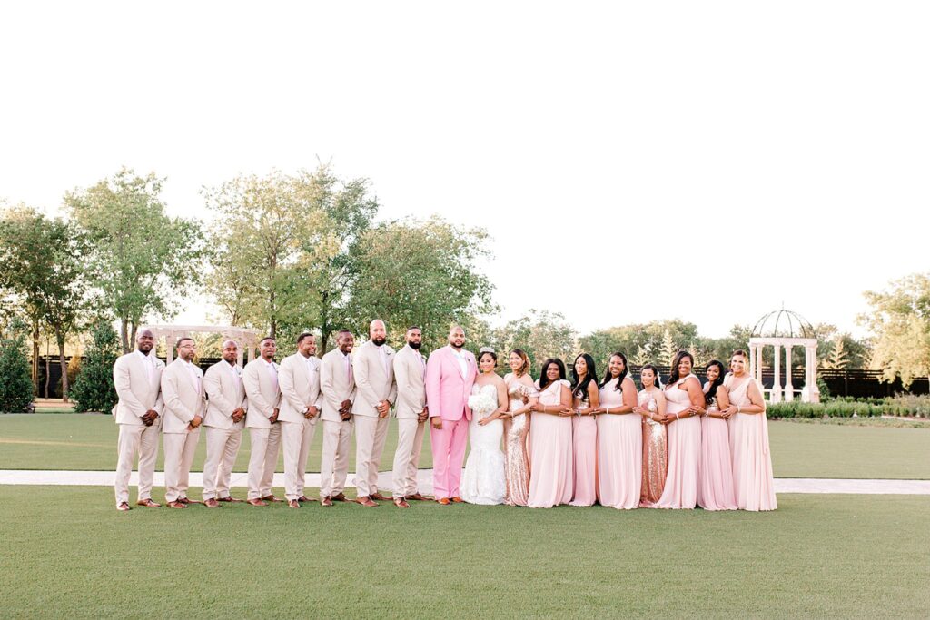 Bridal Party Portraits | Knotting Hill Place Luxury Dallas Wedding Venue