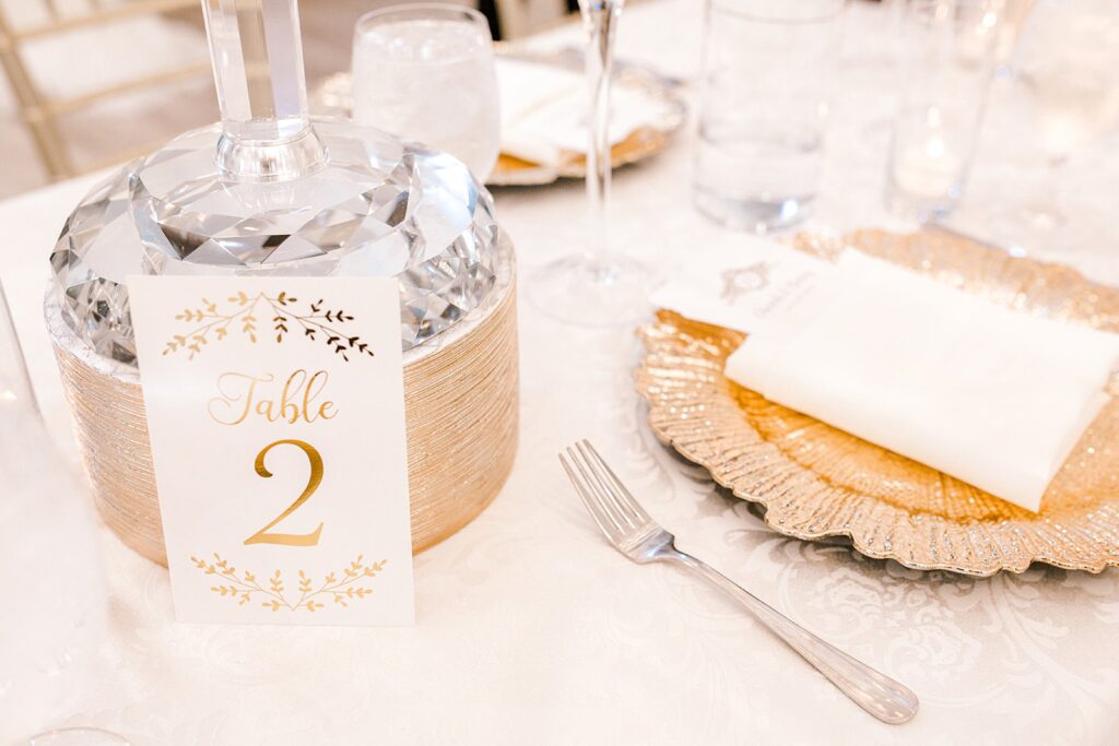 All White Glam Reception Decor | Knotting Hill Place Luxury Dallas Wedding Venue
