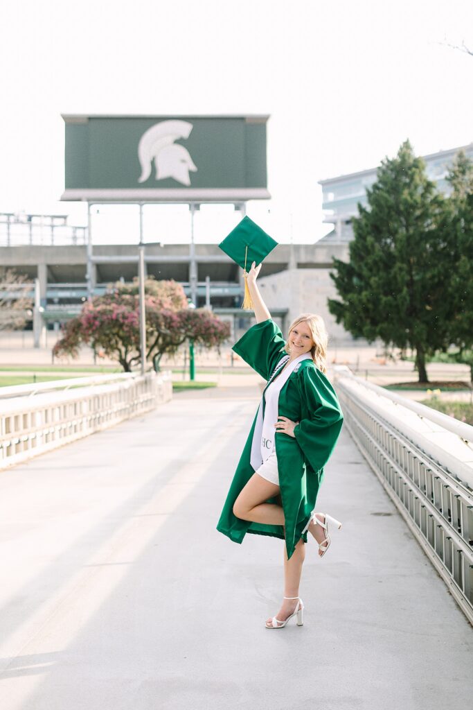 Spartan Stadium | Michigan State University Graduation Photographer