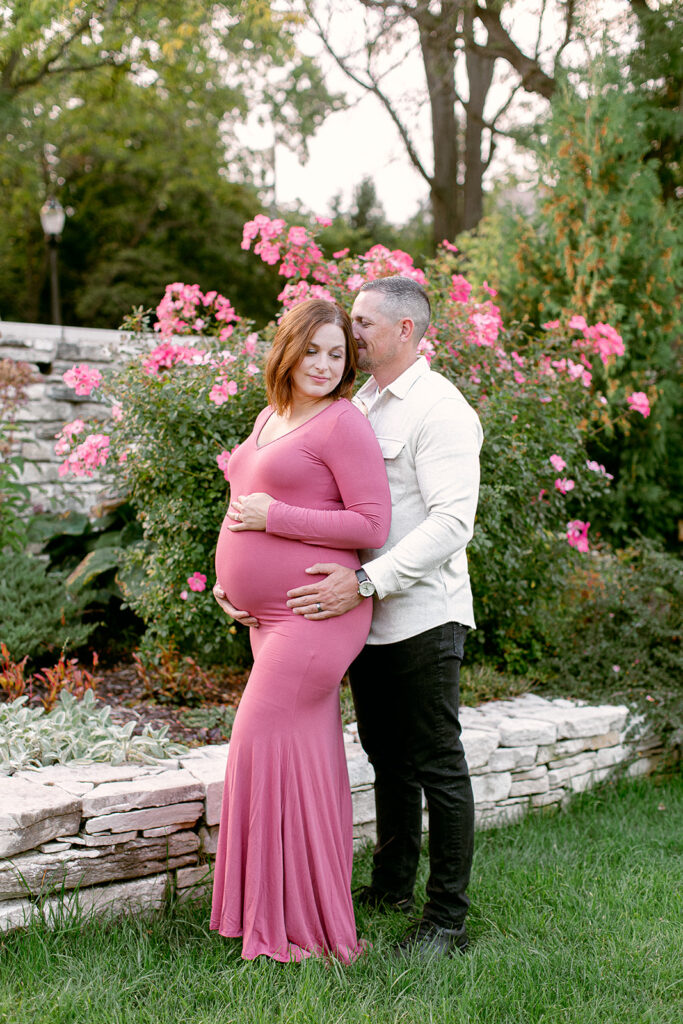 Lansing Michigan Maternity Photographer Cooley Gardens & Scott Sunken Gardens