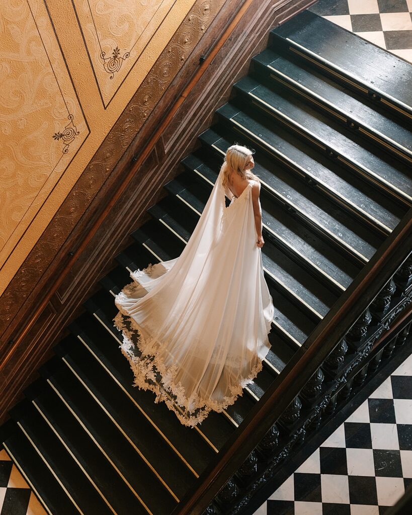 Couture Bridal Fashion Meets Historic Architecture