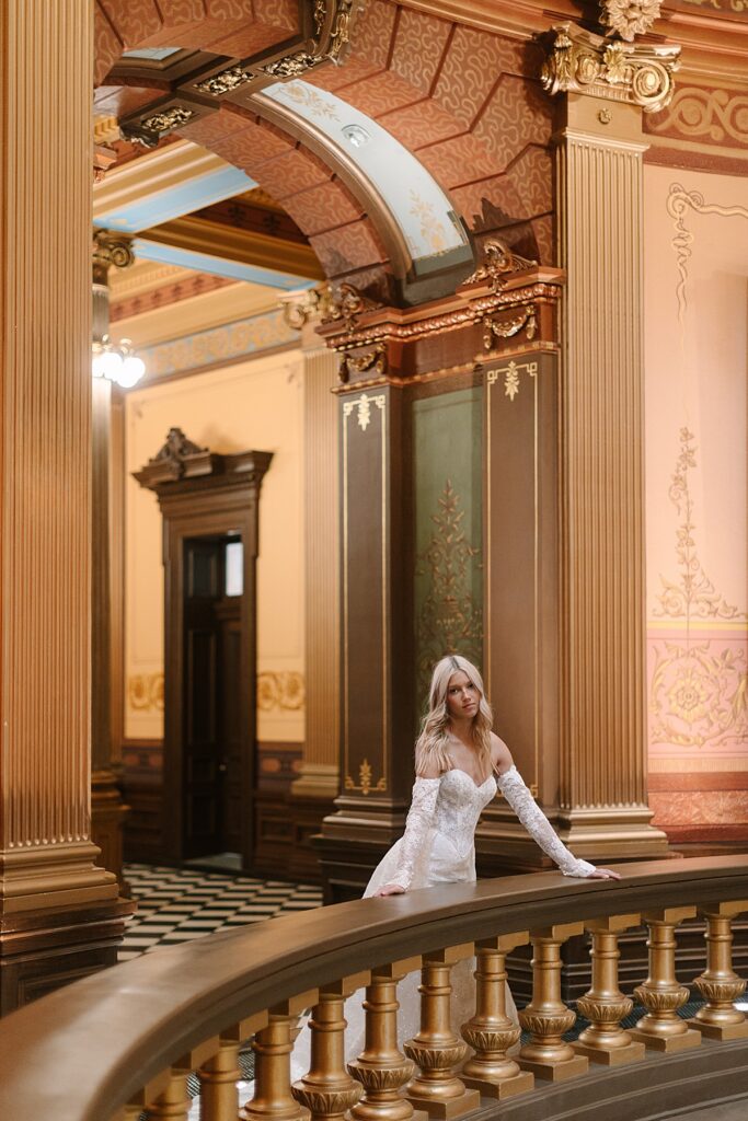 Luxury Bridal Photos in Michigan Wedding Photographer
