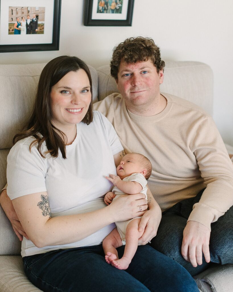 natural light newborn photos