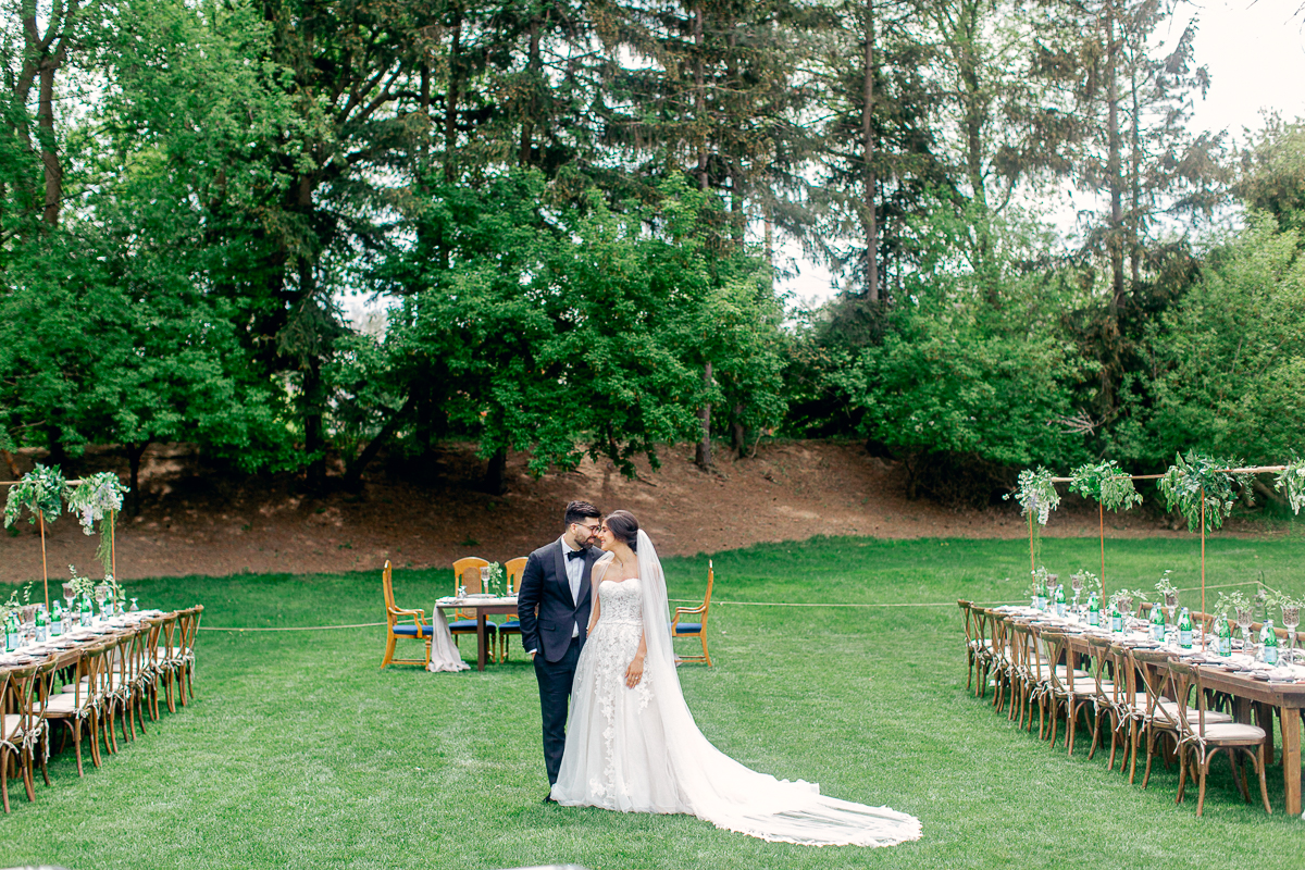 Stunning COVID Backyard Wedding Mid-Michigan