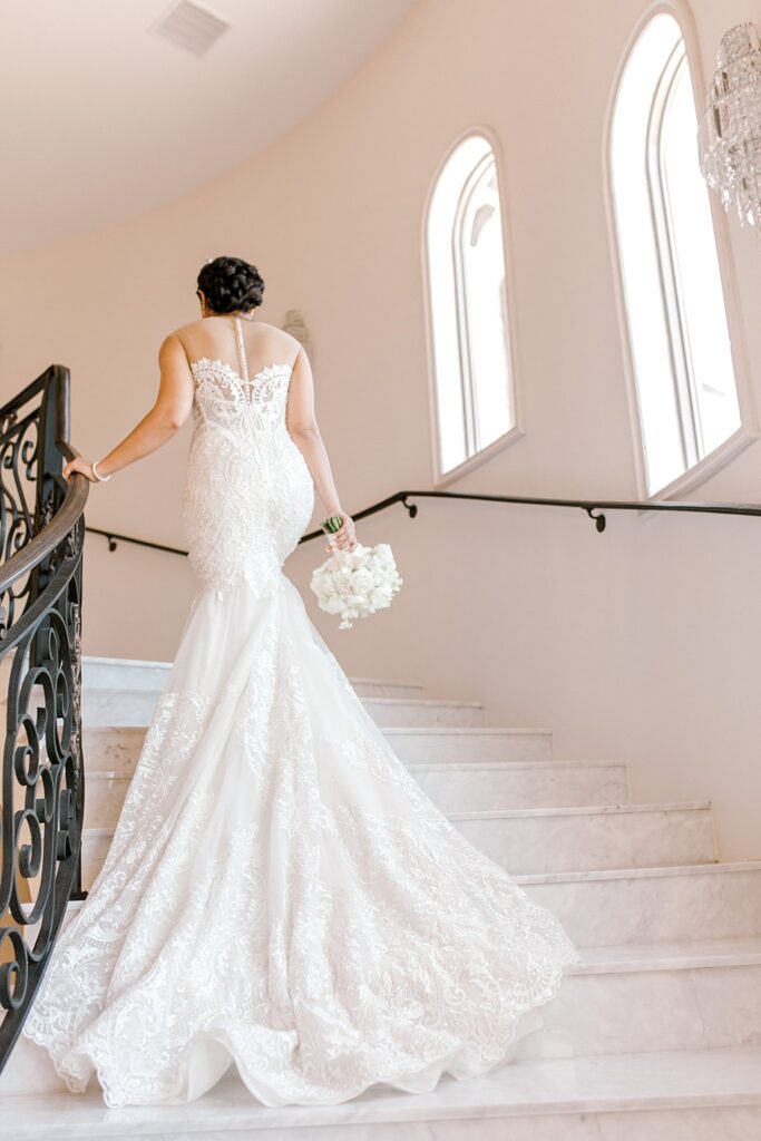 Bride Getting Ready | Knotting Hill Place Luxury Dallas Wedding Venue