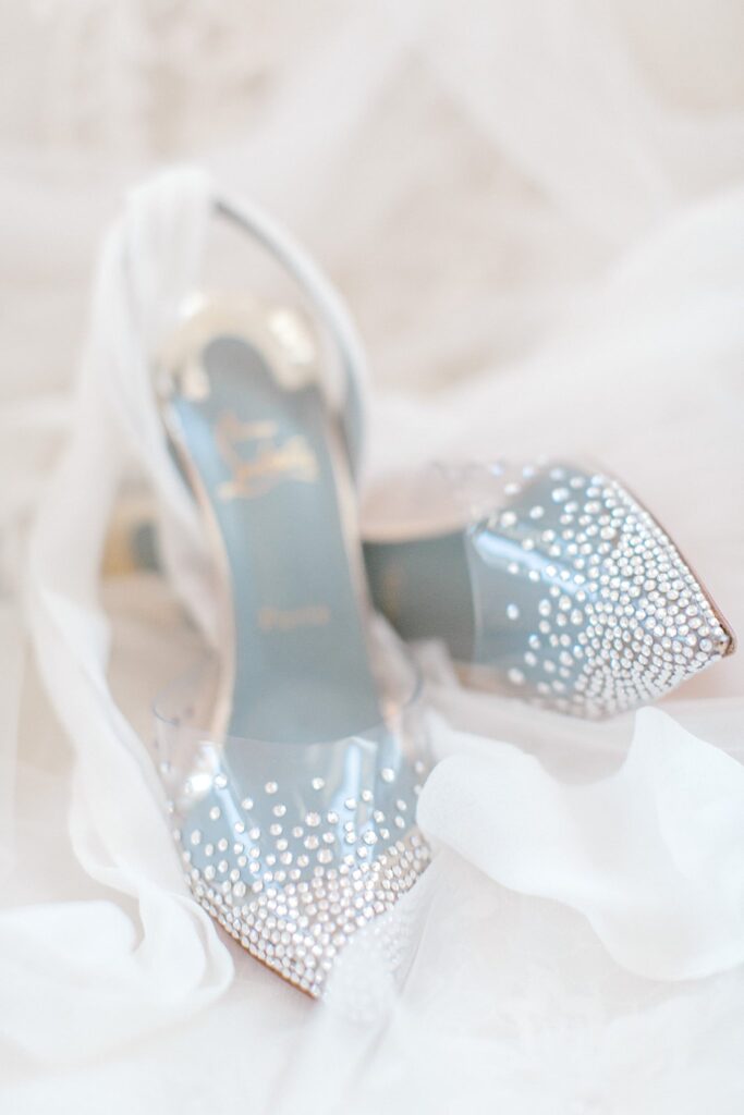 Bridal Shoes | Knotting Hill Place Luxury Dallas Texas Wedding Venue