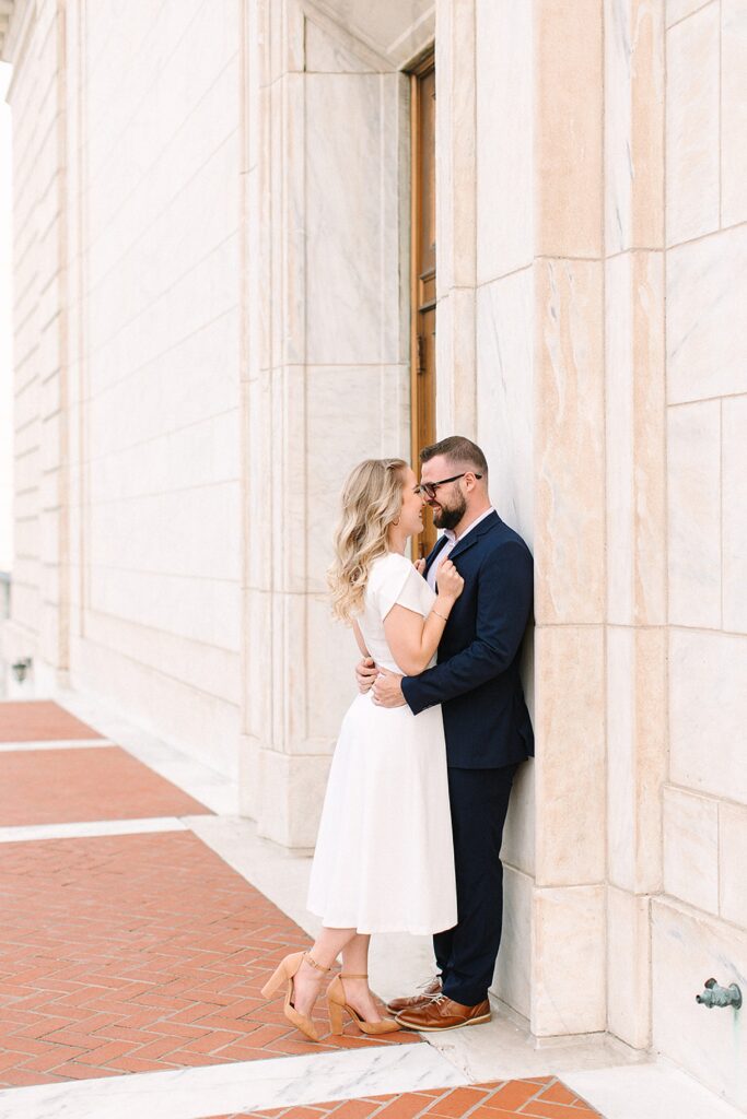 timeless engagement portrait detroit michigan photographer