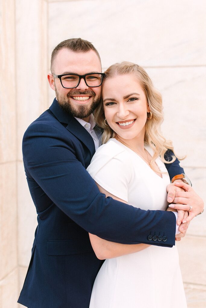 classic engagement portrait michigan photographer