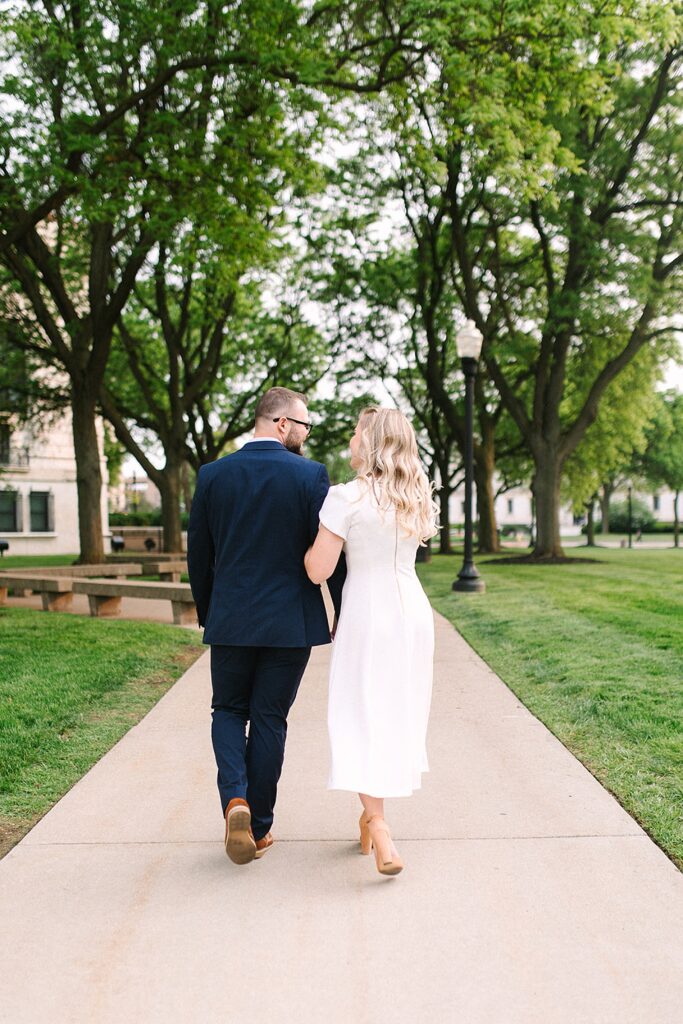 detroit institute of art michigan engagement photographer