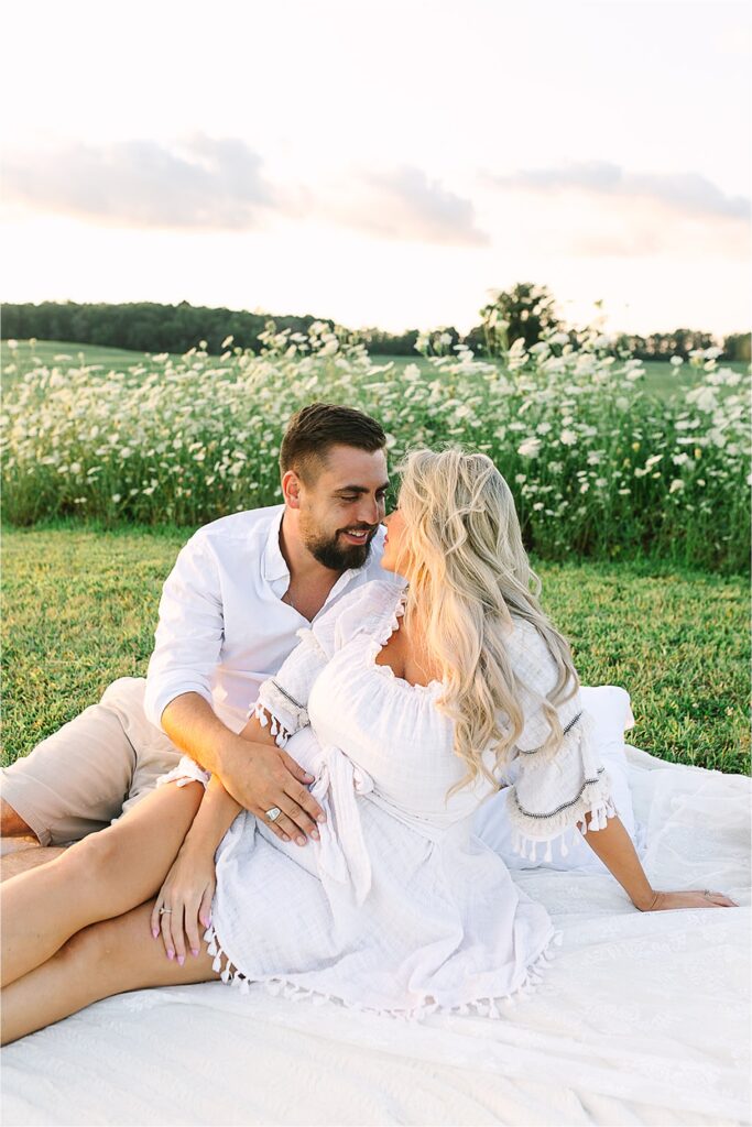 Pregnancy Announcement Photoshoot | Lansing Michigan Family Photographer