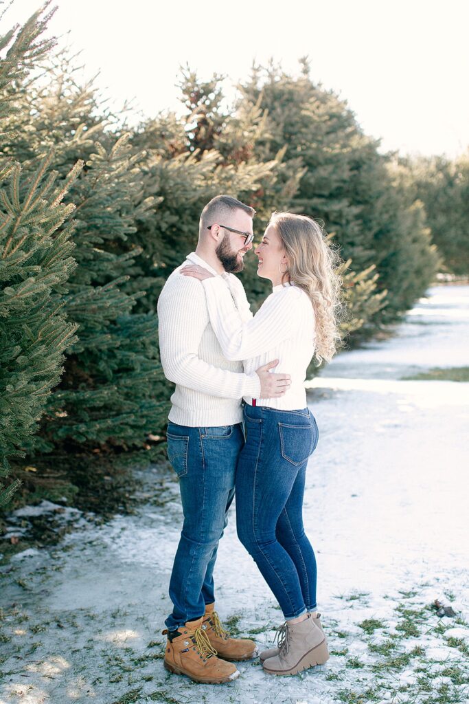 michigan engagement session