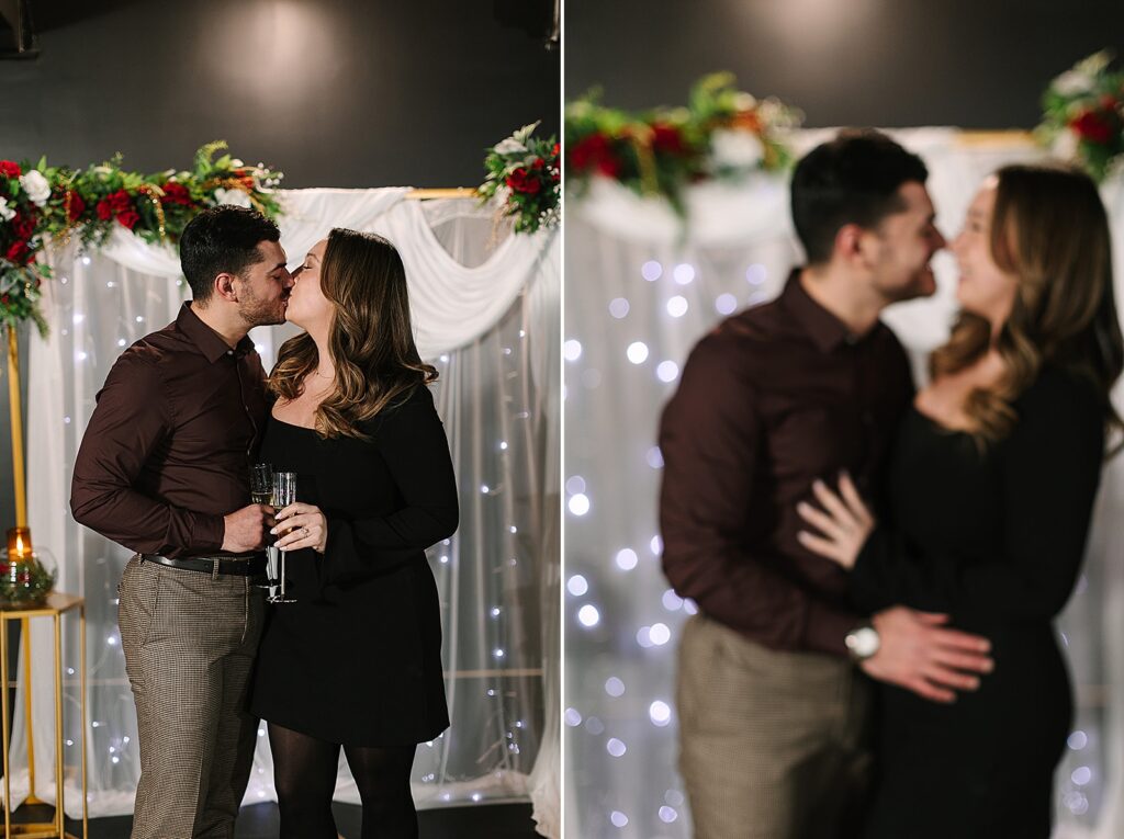 Surprise wedding proposal by Michigan Proposal Photographer